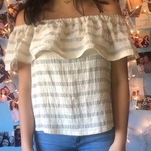 Off the shoulder top